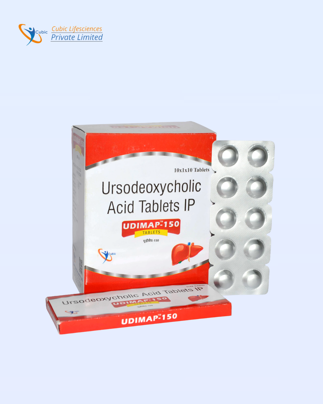 Ursodeoxycholic Acid 150 mg Tablets