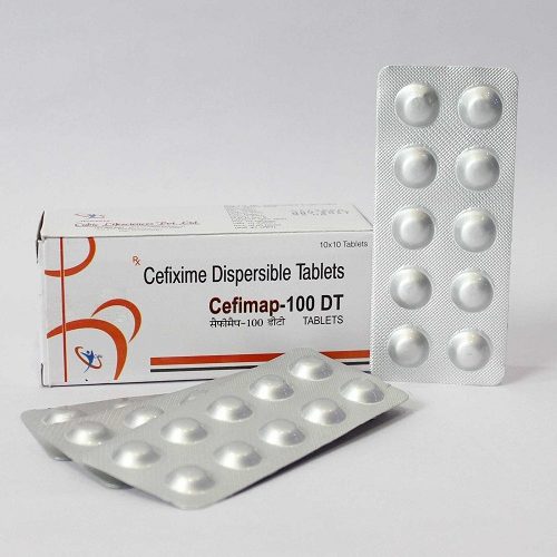 Cefixime 100mg Dispersible Tablets
