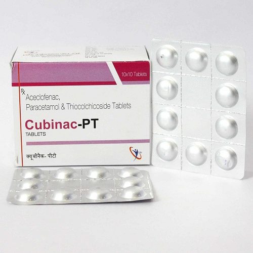 Aceclofenac, Paracetamol and Thiocolchicoside Tablets