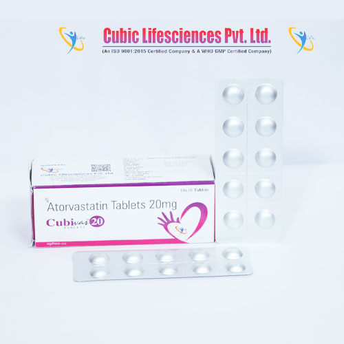 Atorvastatin 20 mg Tablets