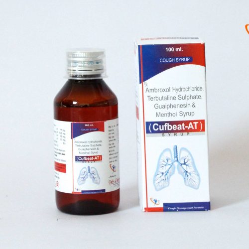 Ambroxol Hydrochloride 15 mg, Terbutaline Sulphate1.25 mg, Guaiphenesin 50 mg and Menthol 1.5 mg Syrup