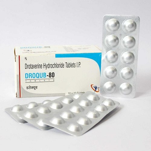 Drotaverine Hydrochloride 80mg Tablets