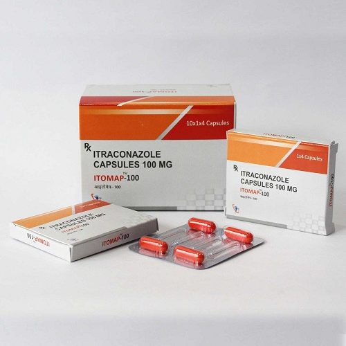 Itraconazole 100mg. Capsules