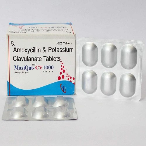 Amoxycillin 875 mg and Potassium Clavulanate 125 mg Tablets