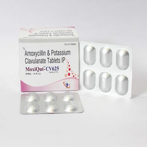 Amoxycillin 500mg and Potassium Clavulanate 125mg Tablets