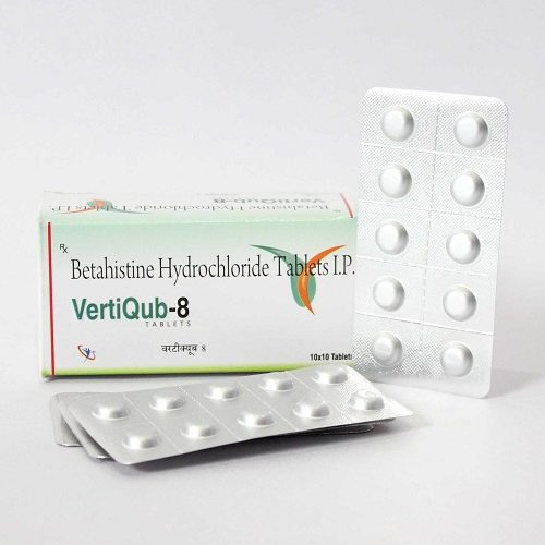 Betahistine Hydrochloride 8 mg Tablets