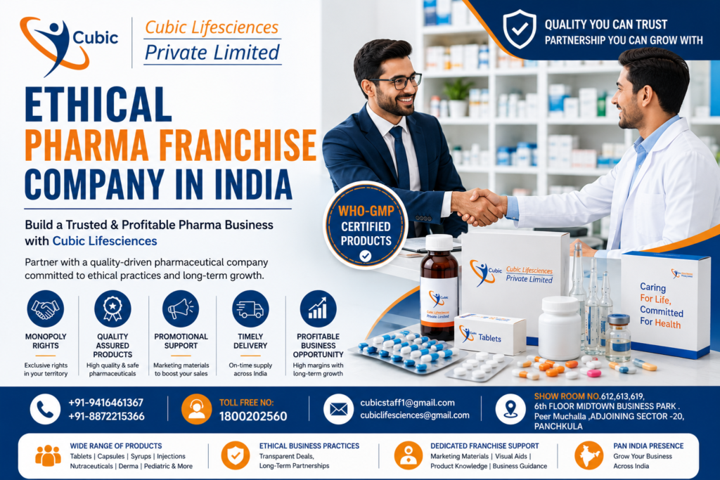 Ethical Pharma Franchise Company in India