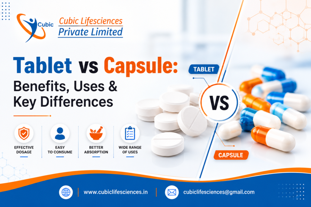 Tablet vs Capsule