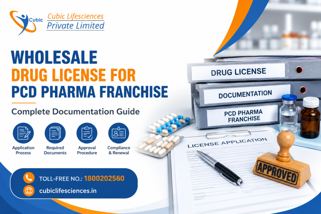 Wholesale Drug License for PCD Pharma Franchise
