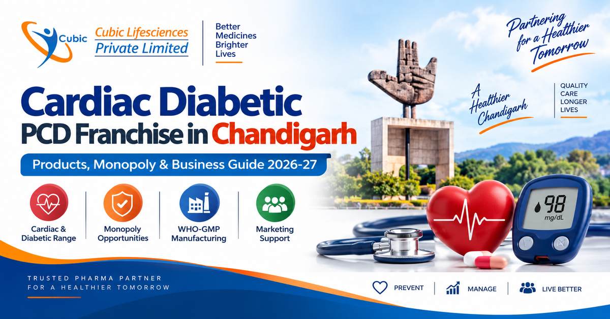 Cardiac Diabetic PCD Franchise in Chandigarh-cubiclifesciences
